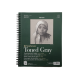 Strathmore A4 Pad Toned Gray ( 22.9X30.5 CM x 50 sheets) 118 g/m2 Gray paper color 400 Series Heavyweight Drawing (9*12 IN)